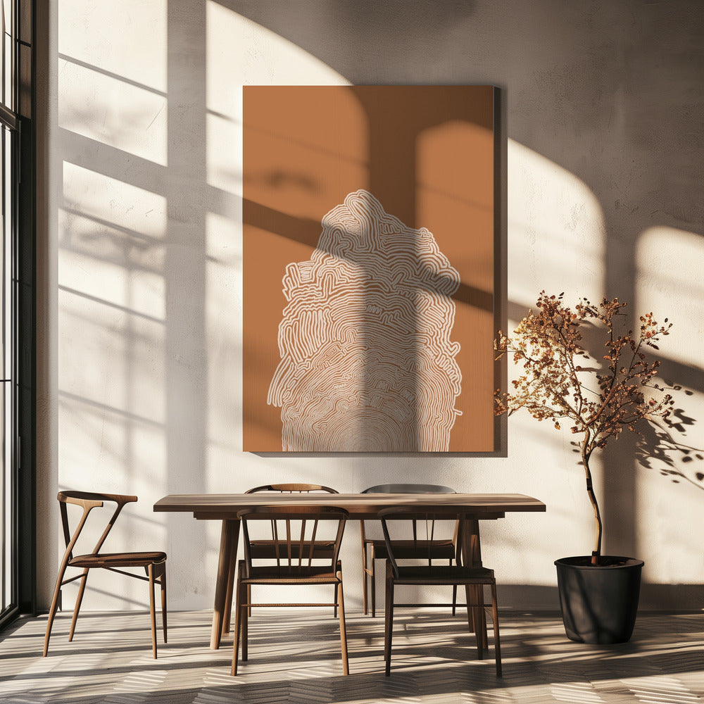 Abstract Brown | Canvas