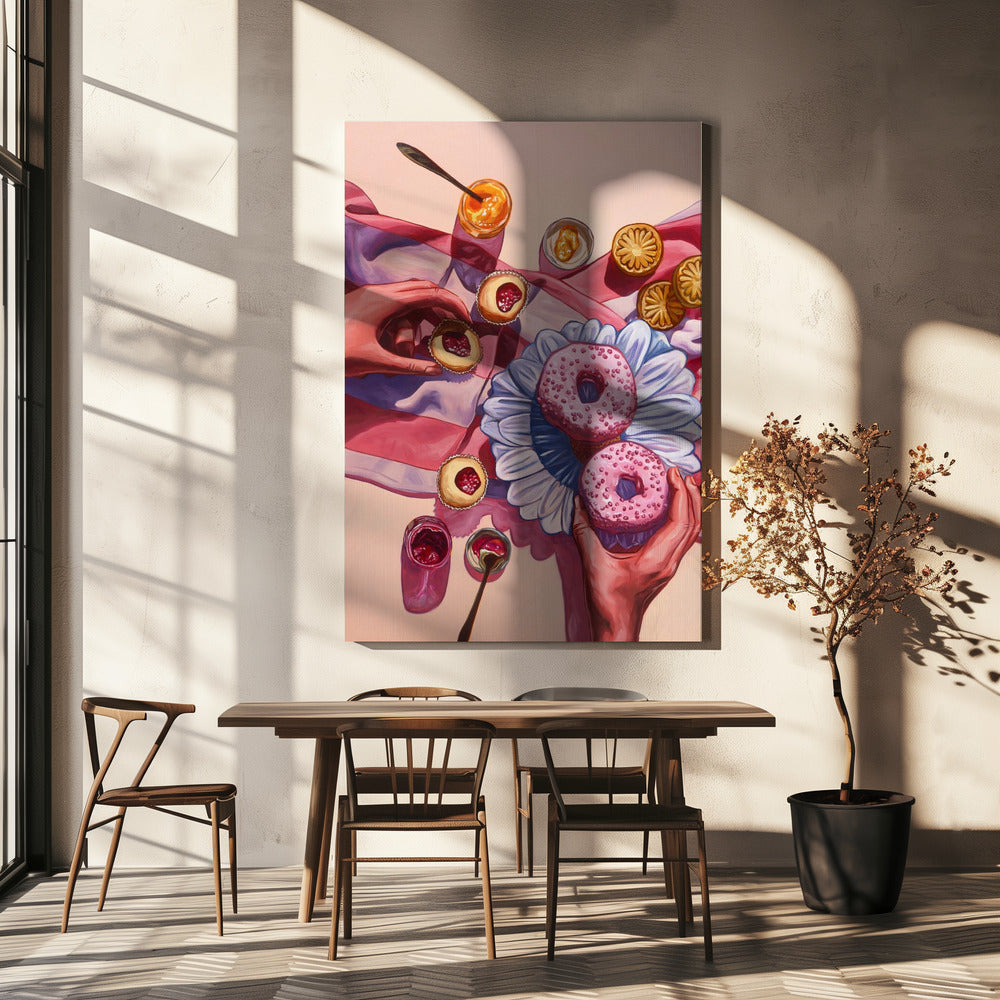 On Wednesdays, We Eat Pink | Canvas