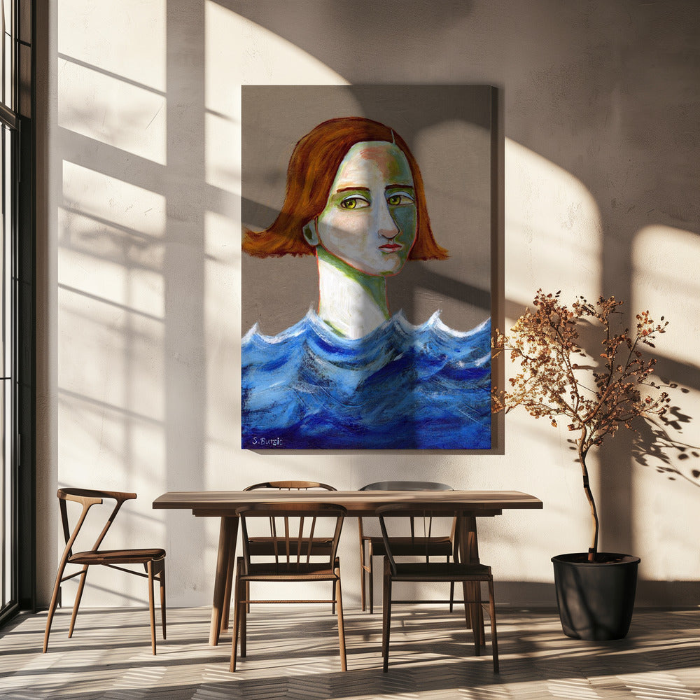 The Swimmer | Canvas