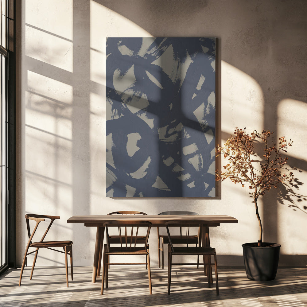 Abstract Brush Strokes 399X | Canvas