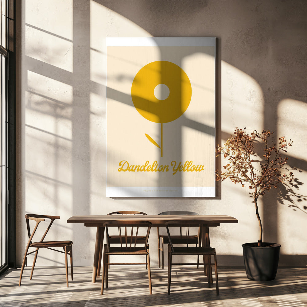 Pandc Dandelionyellow Copy | Canvas