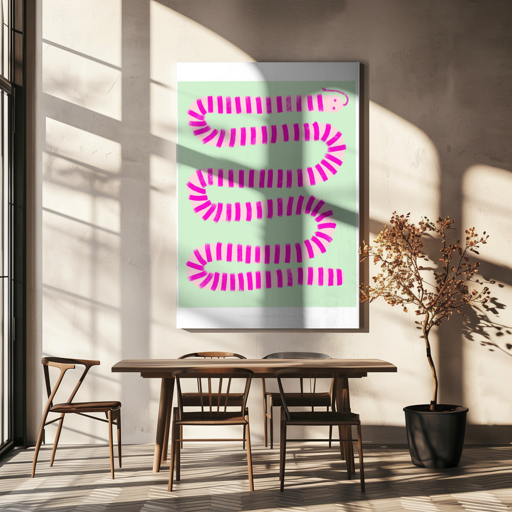 Pandc Pinksnake Copy | Canvas