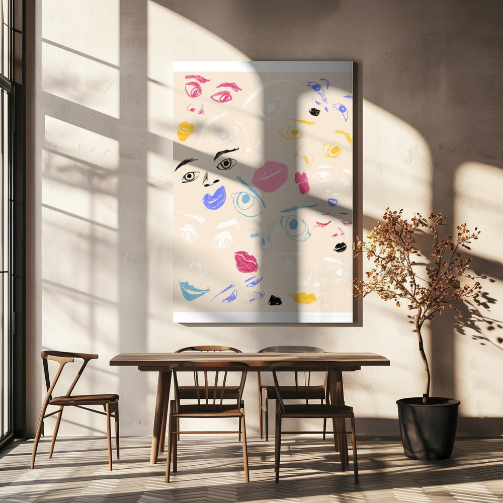 Pandc Faces Copy | Canvas