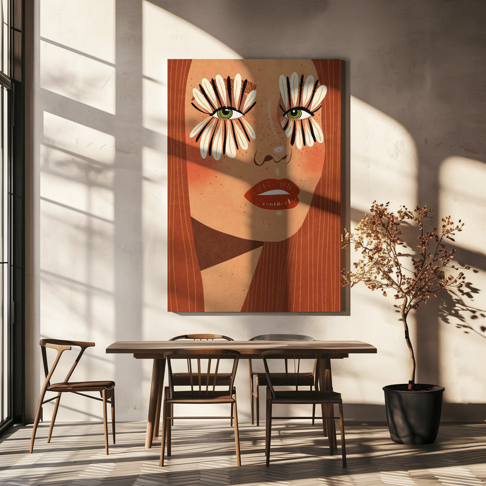 Flower Eyes | Canvas