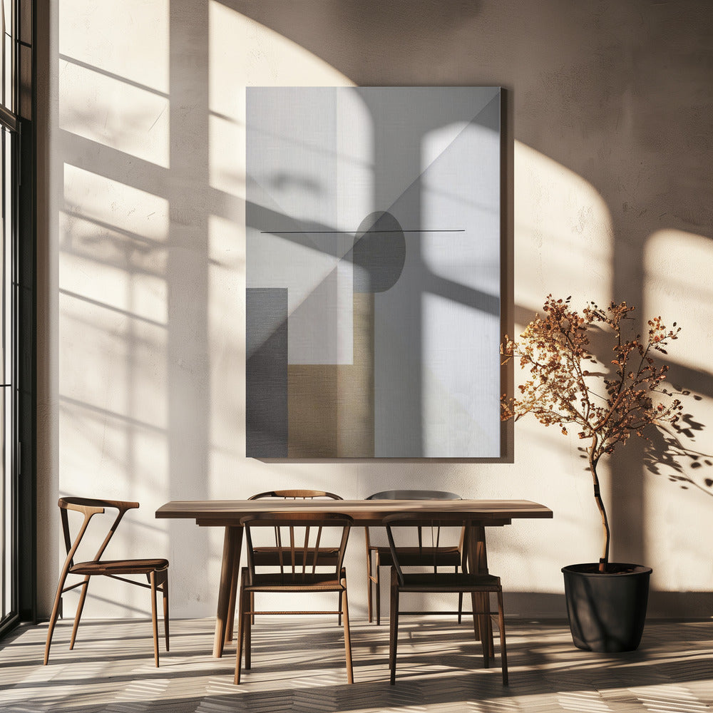 Abstract Neutral Tone Painting 3 | Canvas