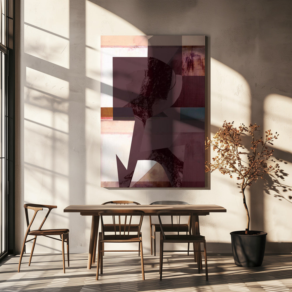 Minimal Organic Shapes 1 | Canvas