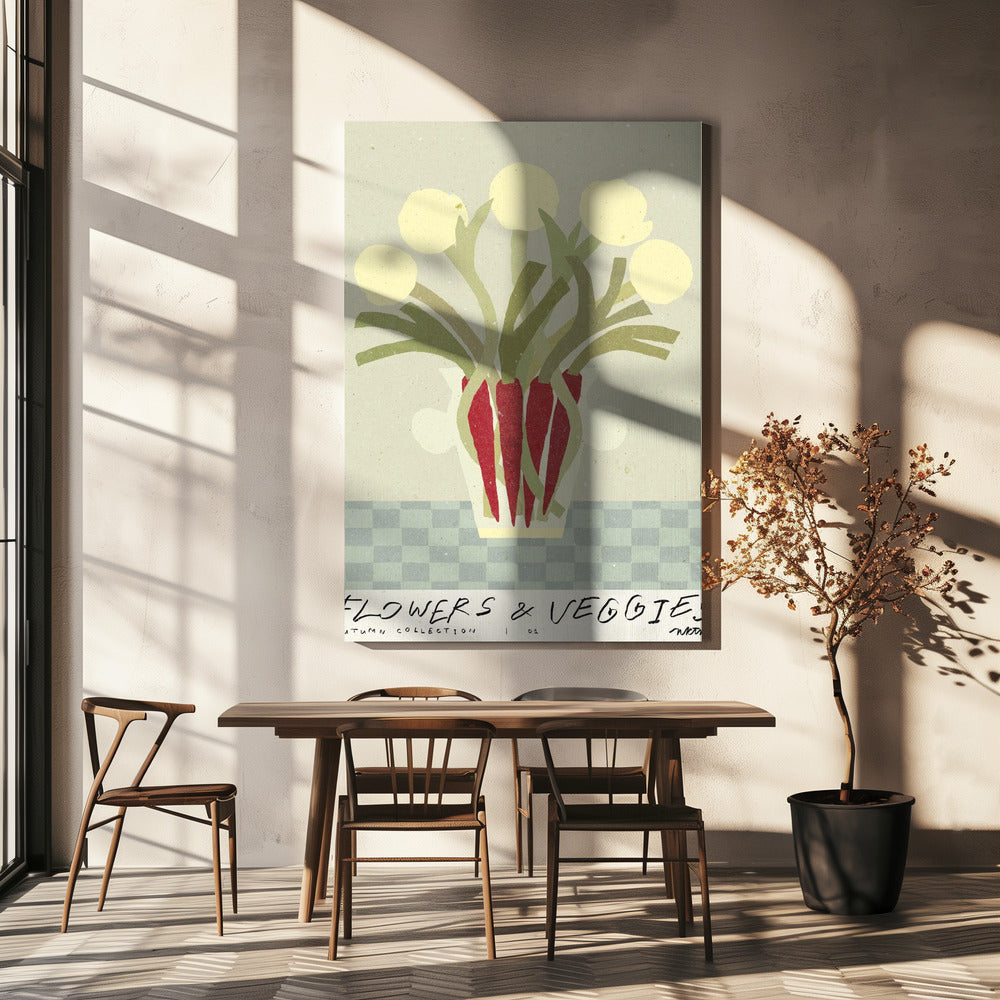 Flowers & Veggies 01 | Canvas