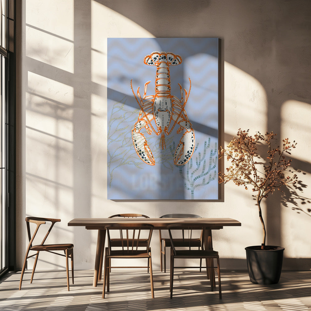 Sea life lobster Neptune's joy | Canvas