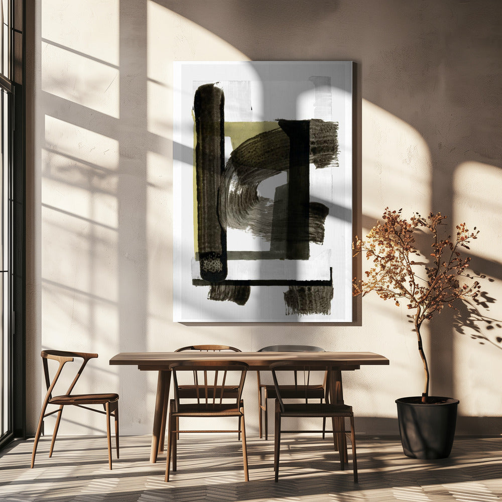 Zen Brushwork 4 | Canvas