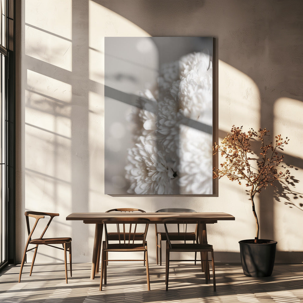 White Flowers | Canvas