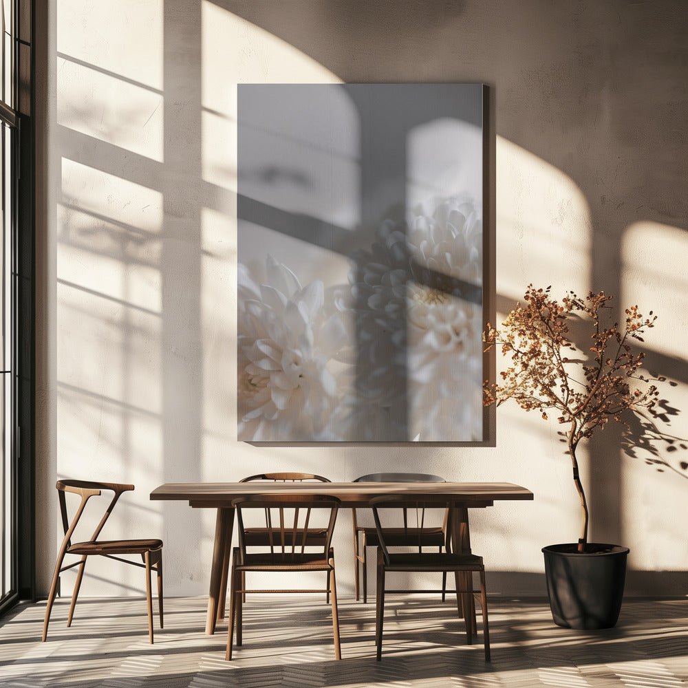 White Flowers 3 | Canvas
