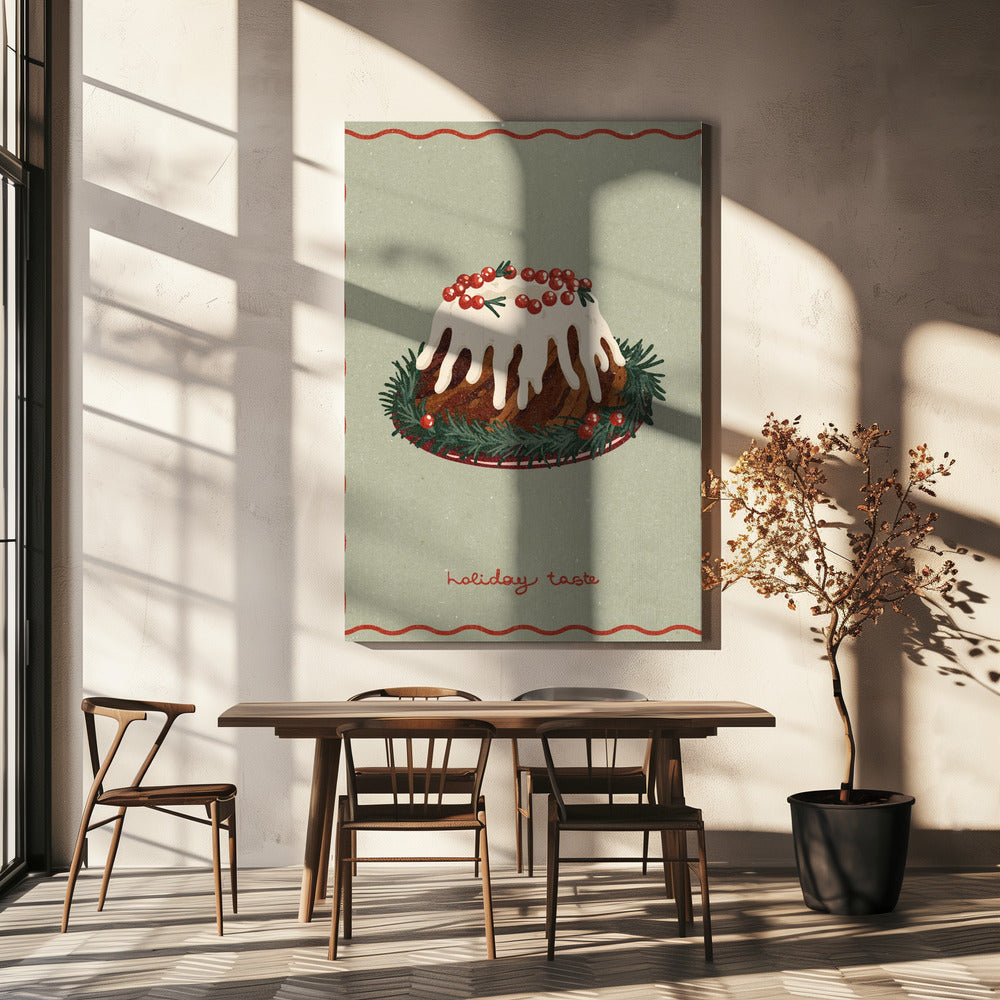 Christmas cake. Holiday Taste | Canvas