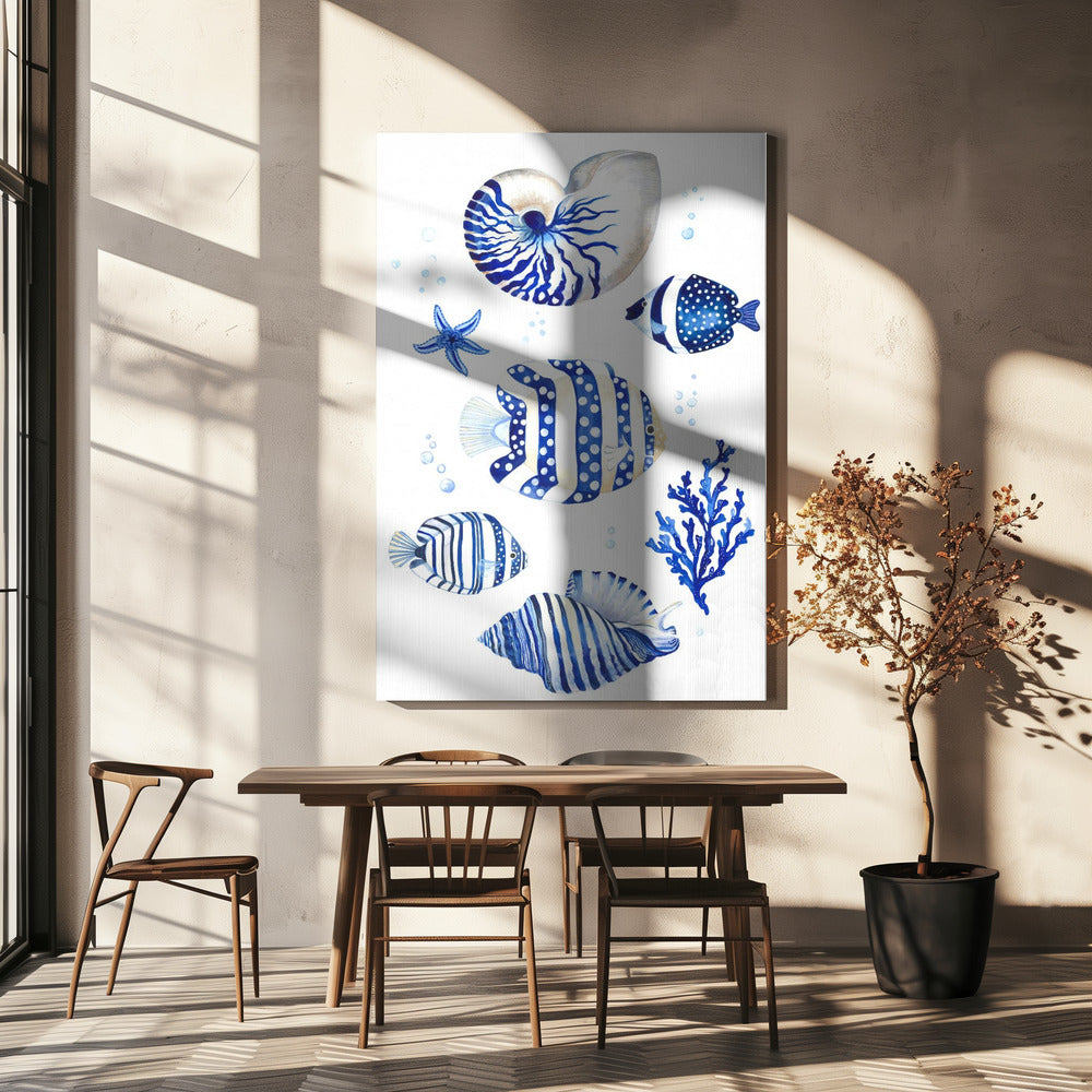 Inspired by the Tranquil Beauty of the Ocean | Canvas
