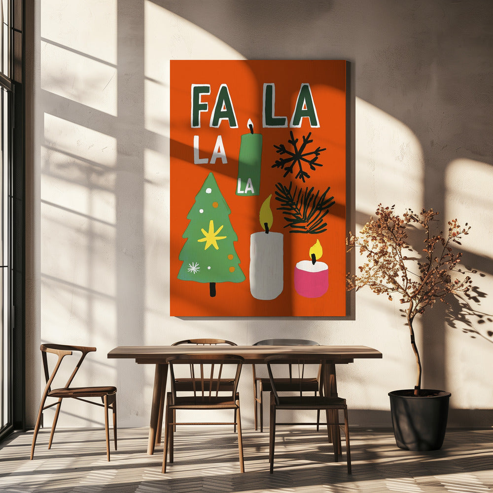 Festive Cheer Burst | Canvas