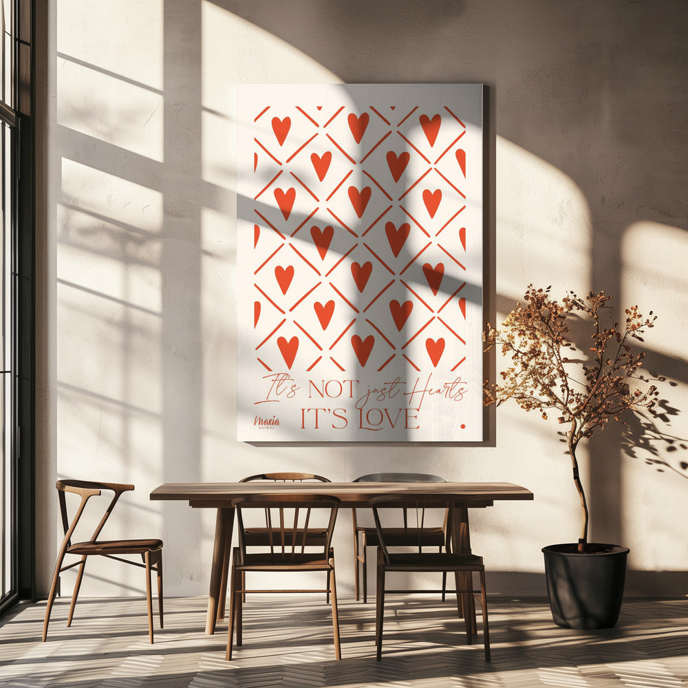 About Love. Hearts | Canvas