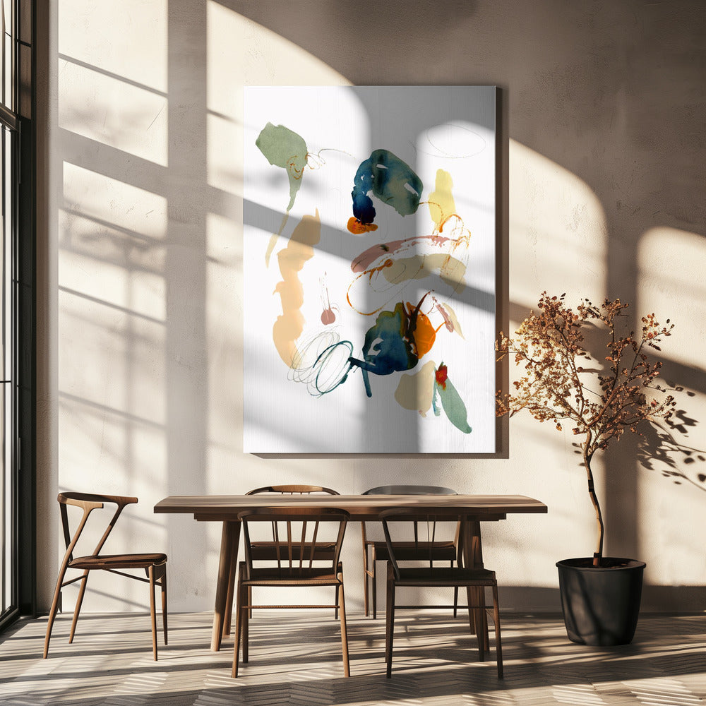 Unique Shapes Print | Canvas
