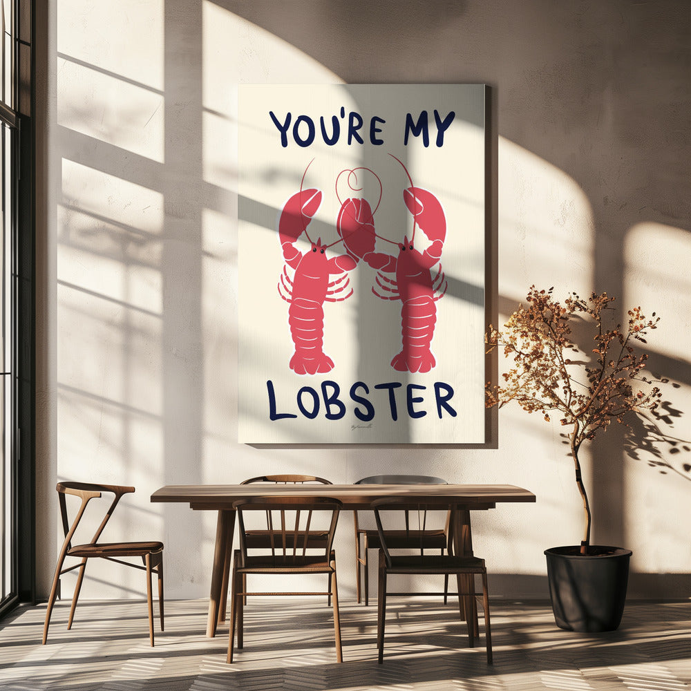 You're My Lobster | Canvas