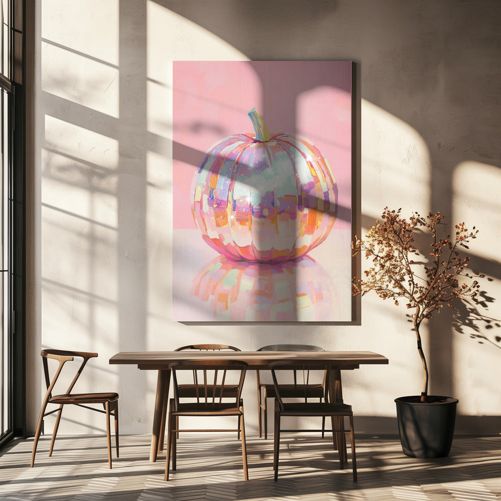 Iridescent Pumpkin | Canvas