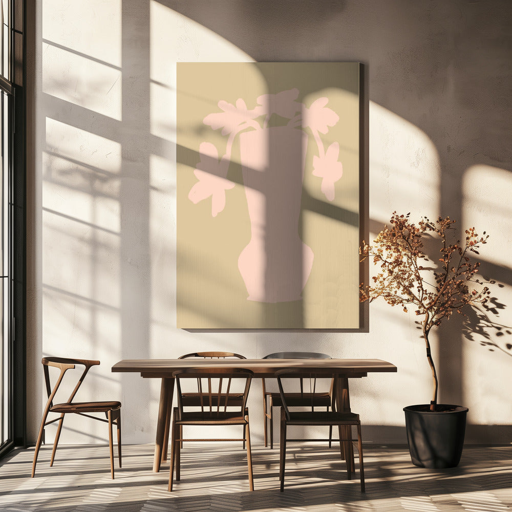 Silhouette Blooms | Canvas