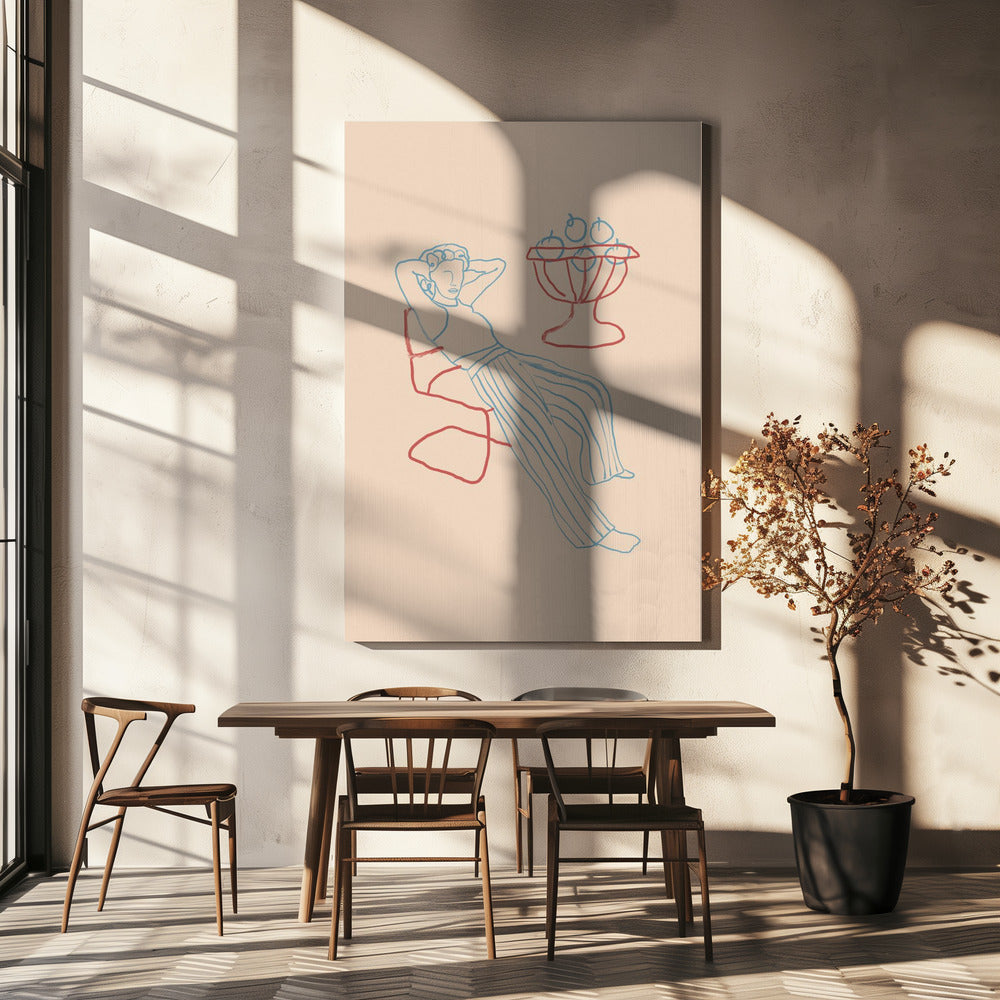 Relaxed Lines | Canvas