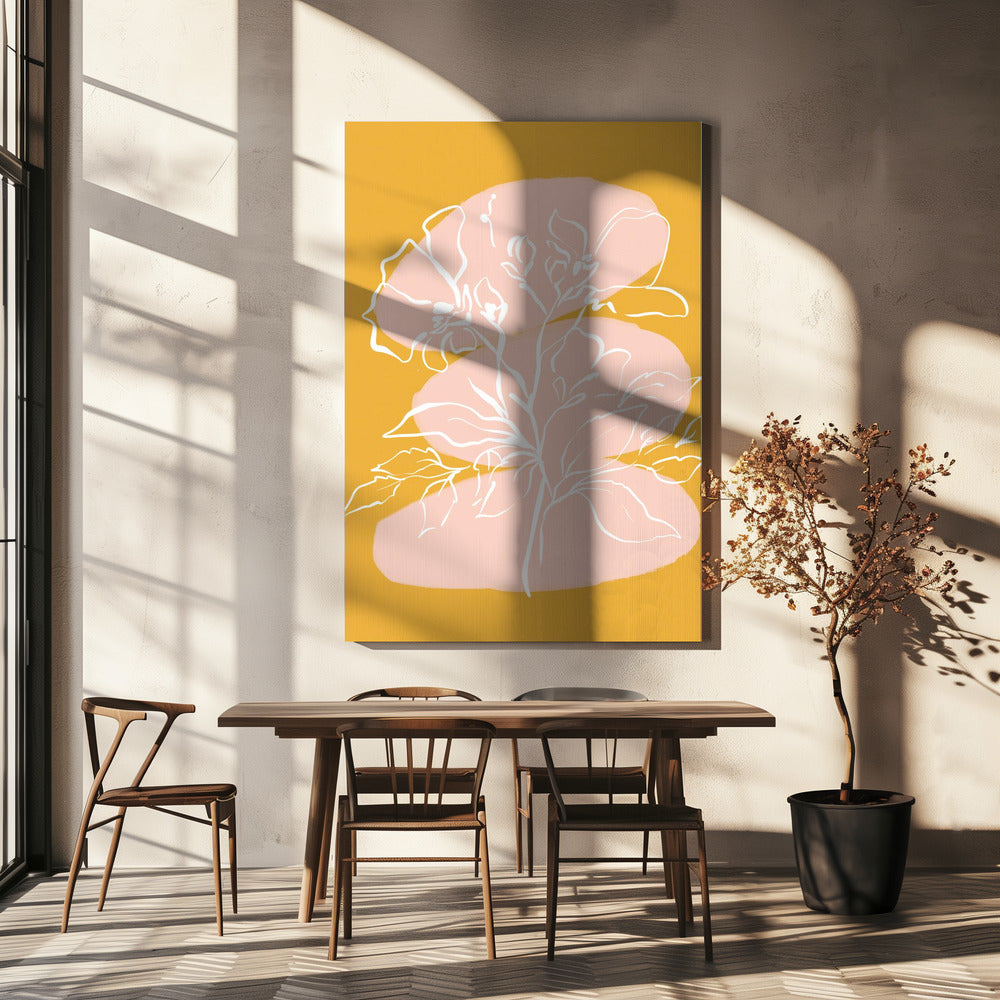 Petal Silhouettes | Canvas