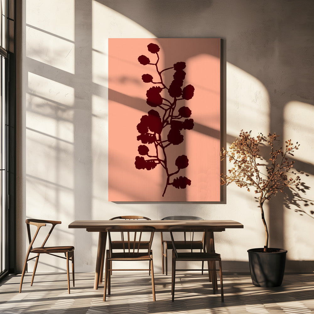 Floral Silhouette 1 | Canvas