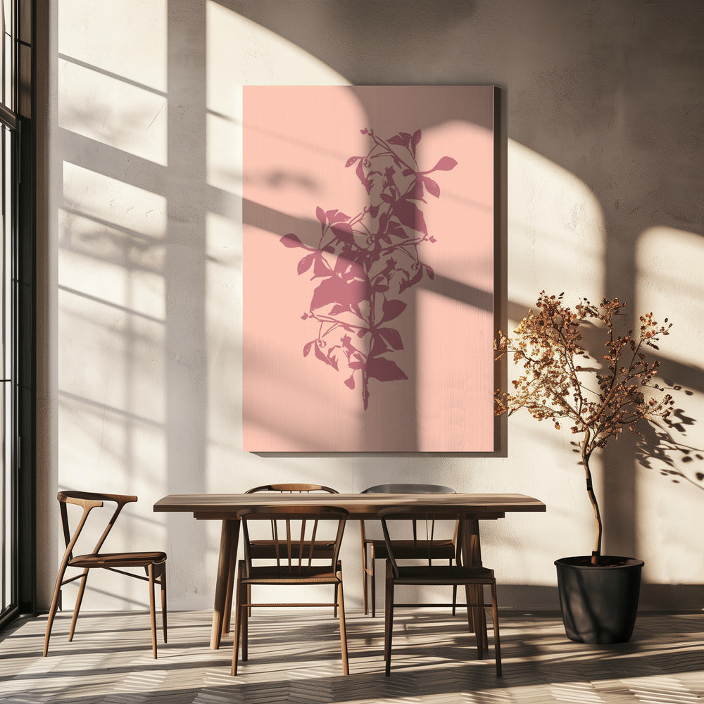 Floral Silhouette 5 | Canvas