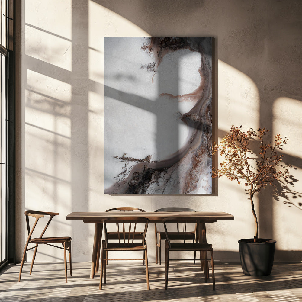 MINIMAL Art - Earthly Currents 1 | Canvas