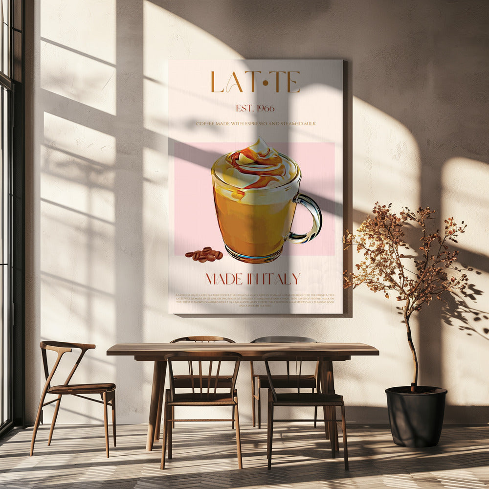 Creamy Latte Delight | Canvas