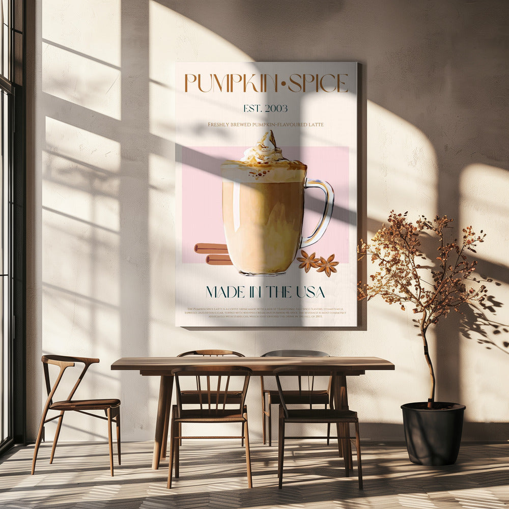 Autumn Latte Delight | Canvas