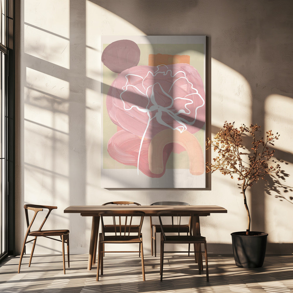 Abstract Blossoms | Canvas