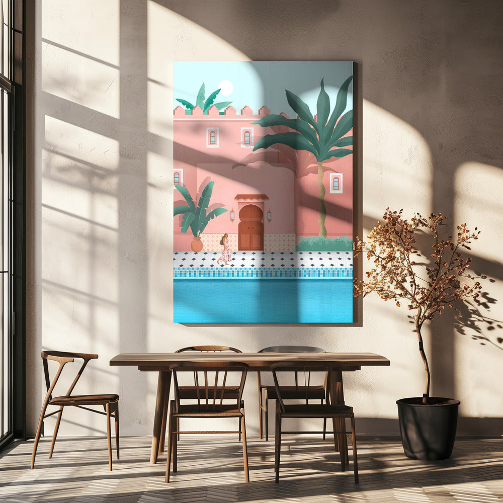 Morocco Doors | Canvas