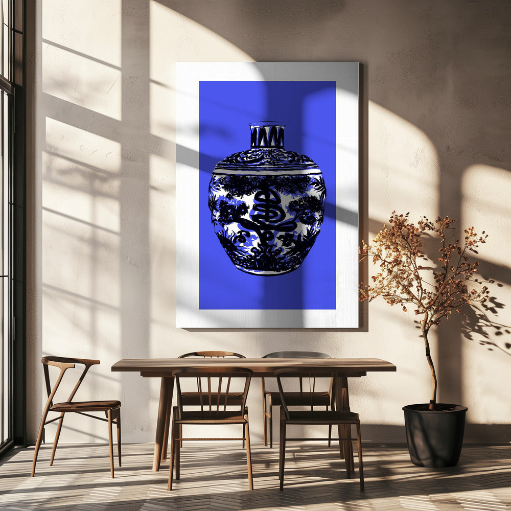 Blue Willow Dreams 1 | Canvas