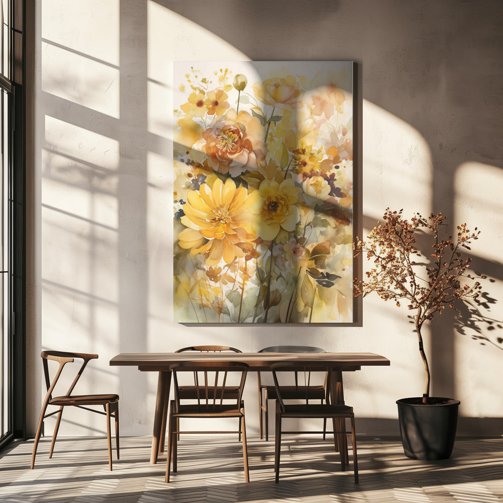 Summer Flowers No 1 | Canvas