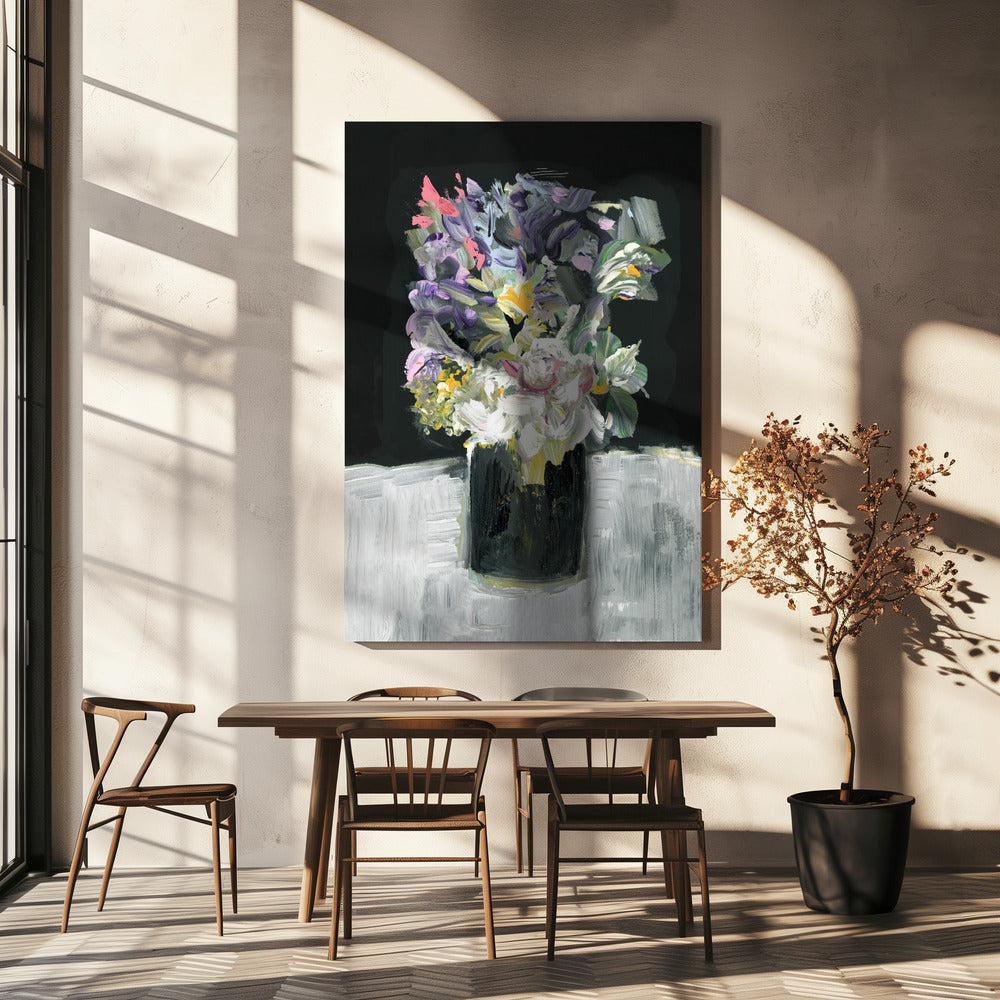 Dark Garden's Delight | Canvas
