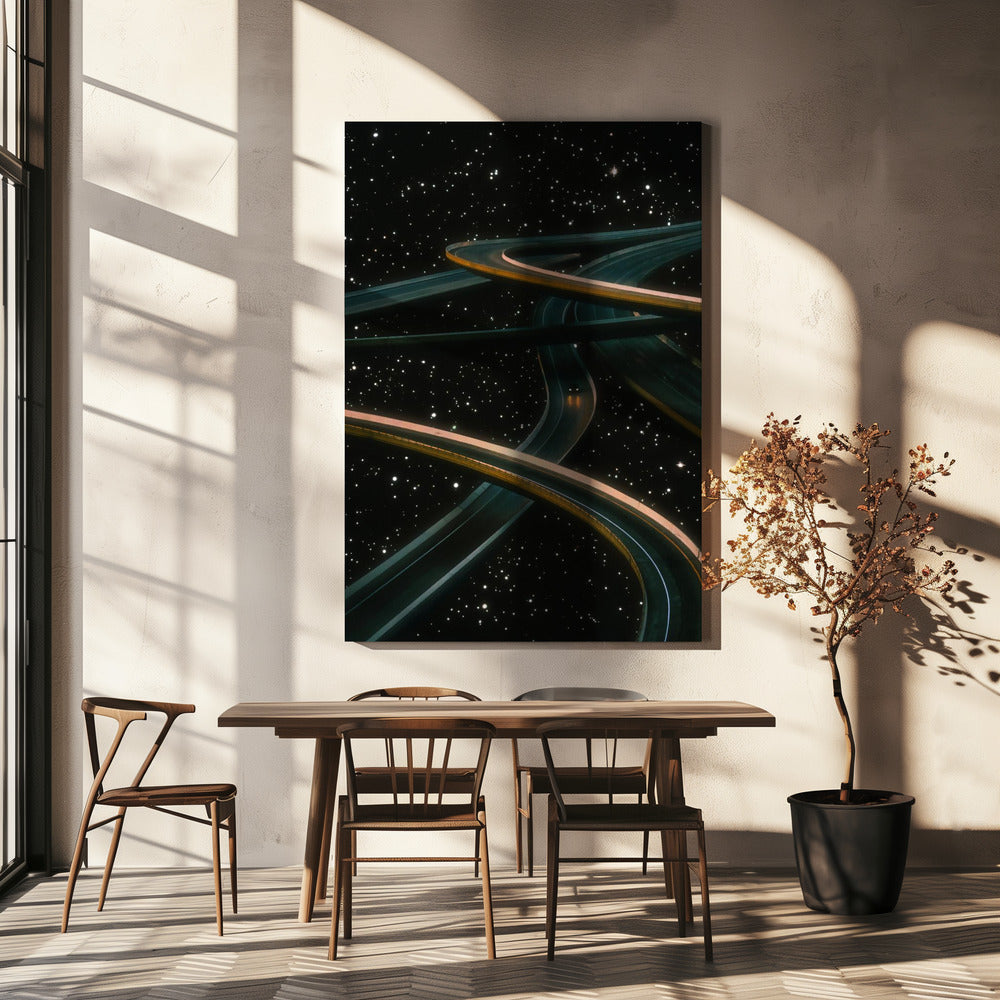 Driving Alone Thinking of You | Canvas