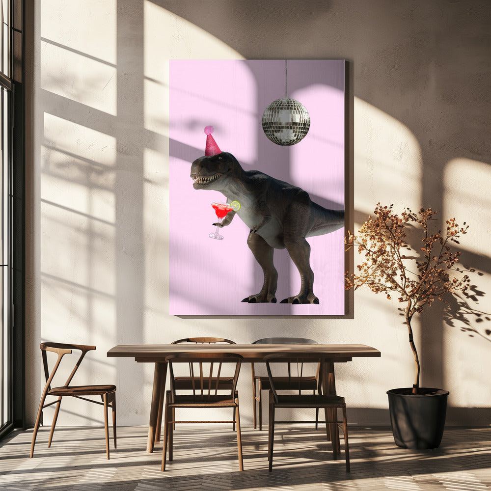 Dino's Disco Bash | Canvas