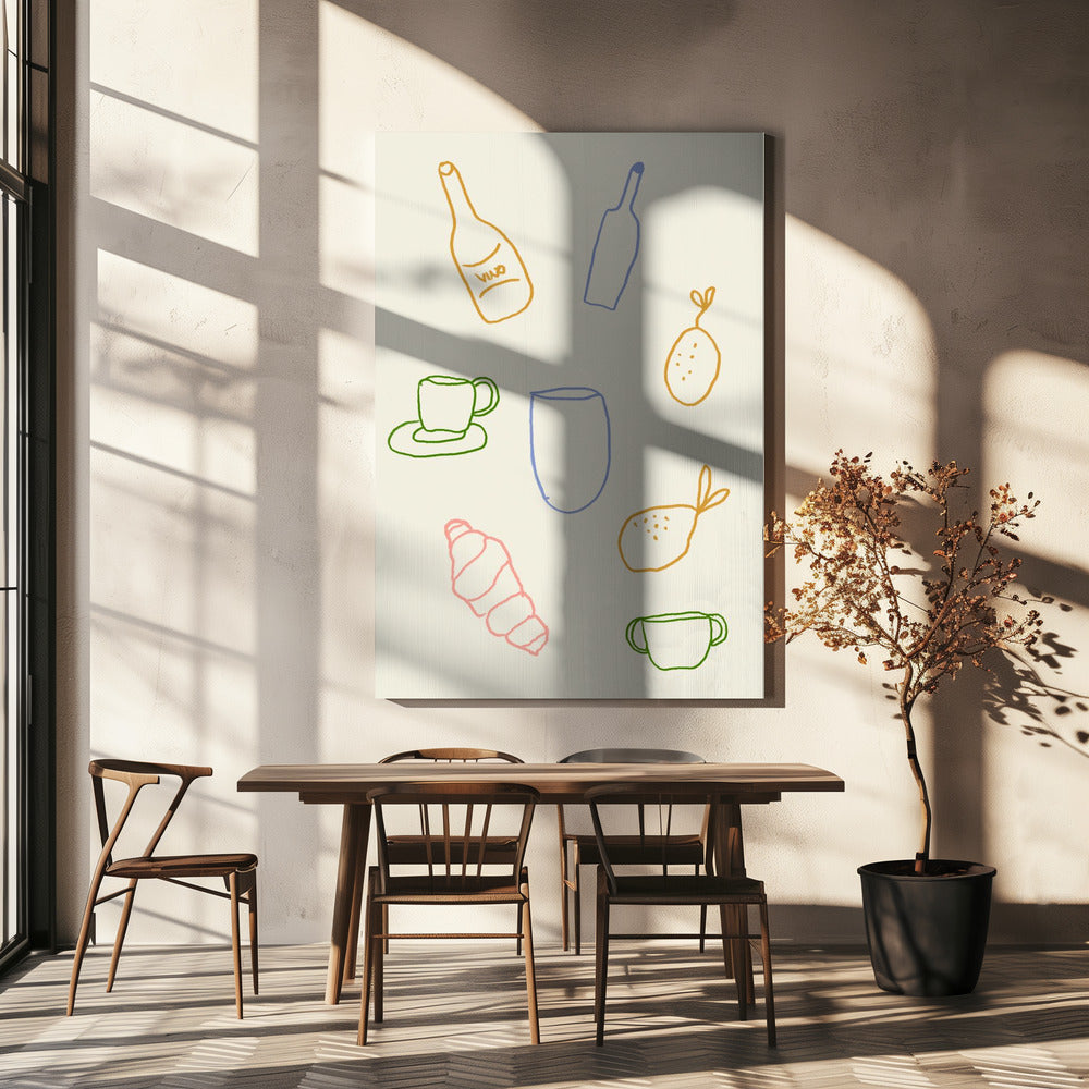 Minimalist Brunch | Canvas