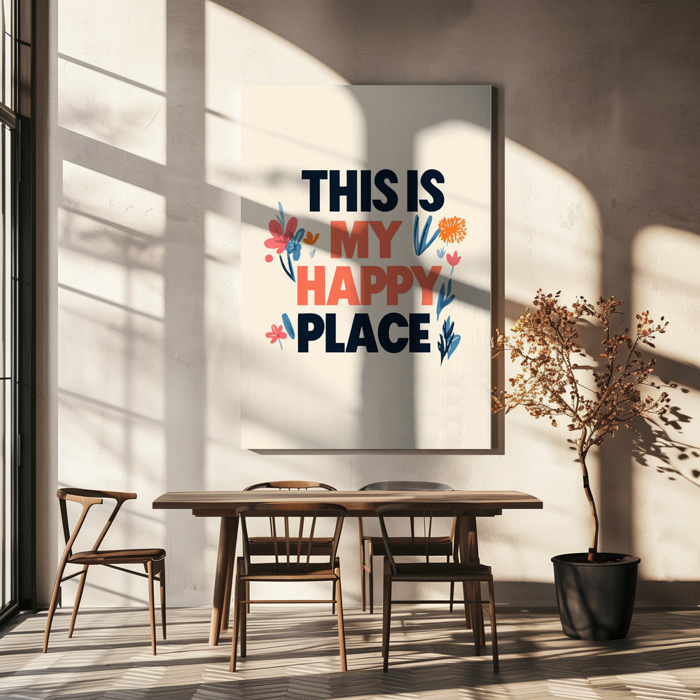 This Is My Happy Place | Canvas