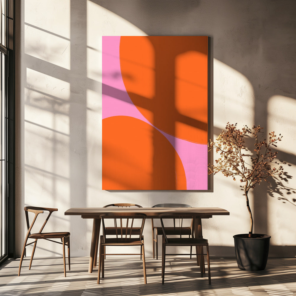 Bold Circles Dance | Canvas