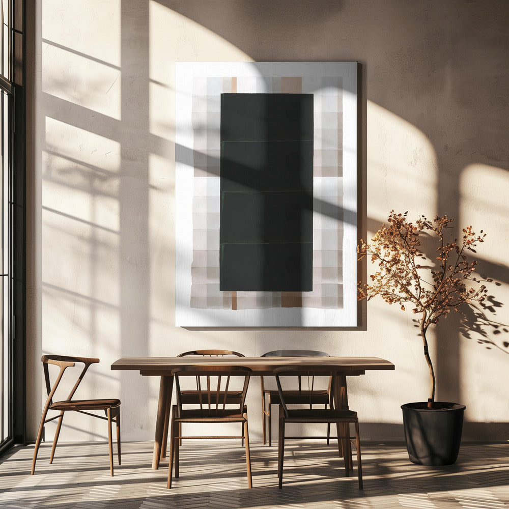 Monochrome Layers | Canvas