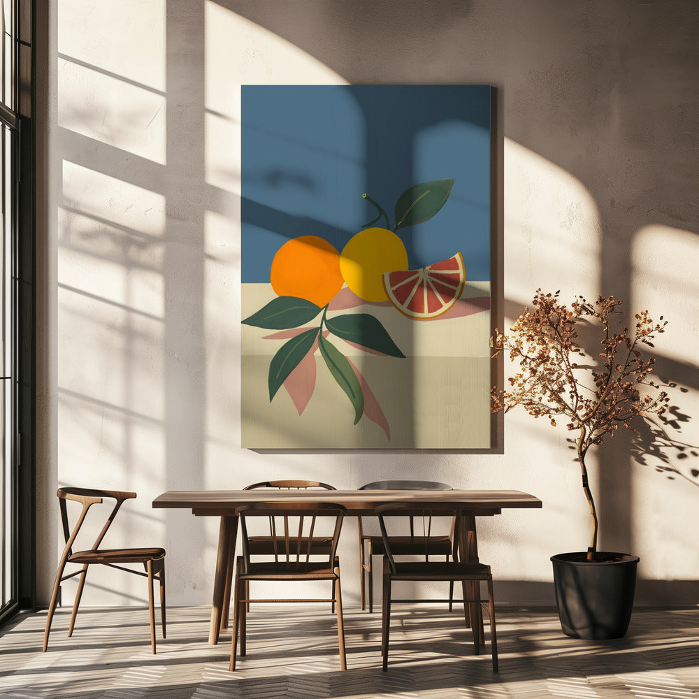 Orange and Yellow Citrus Fruits | Canvas