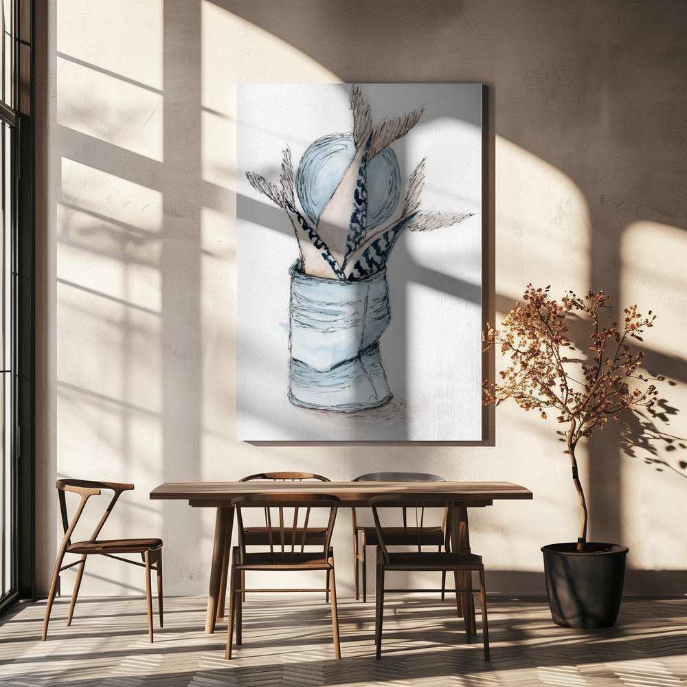 Can of Sardines | Canvas