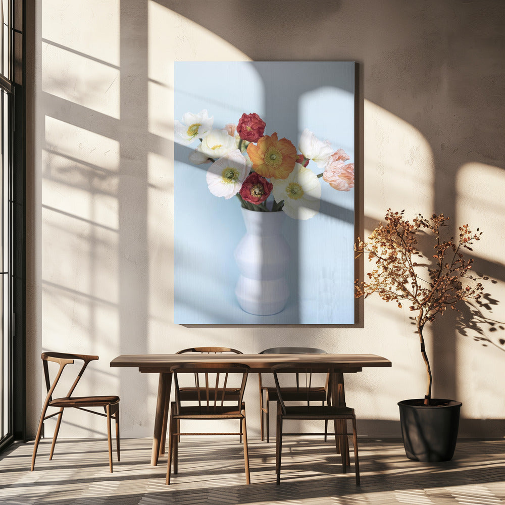 Poppies In a Vase | Canvas