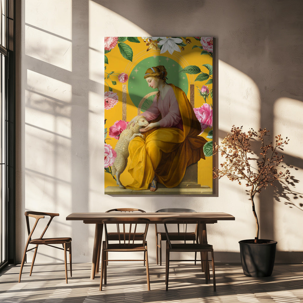 Meekness a Collage | Canvas