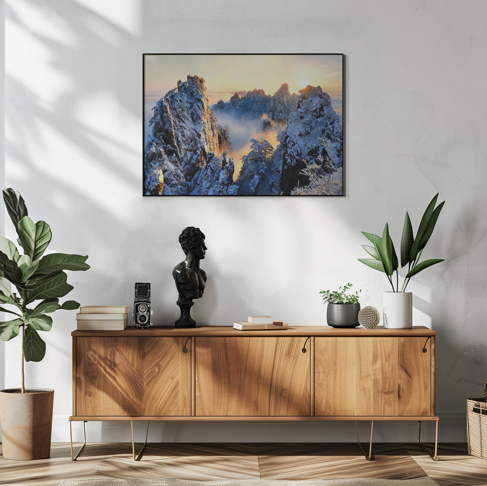 Sunrise at Mt. Huang Shan | Poster