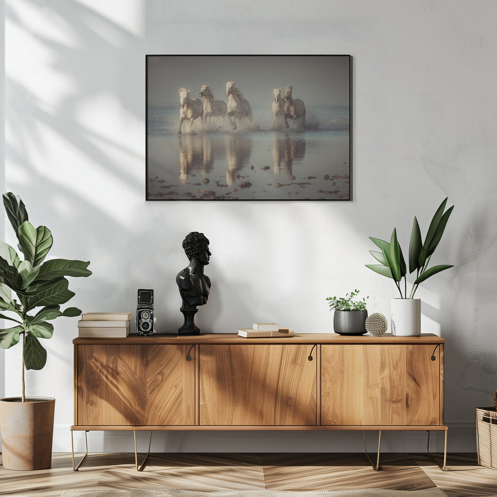 Camargue Horses | Poster