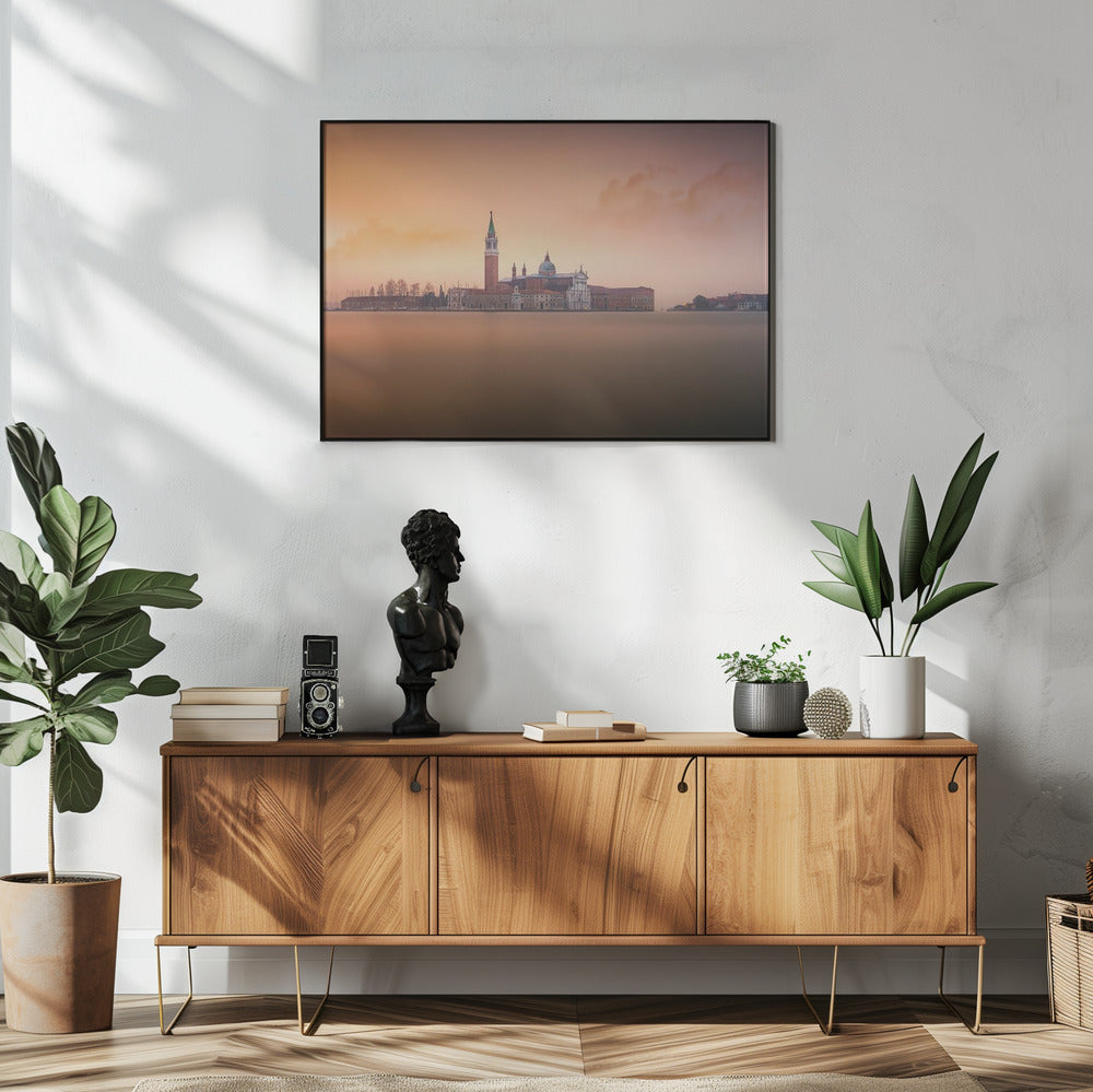 Venice pink sunrise | Poster