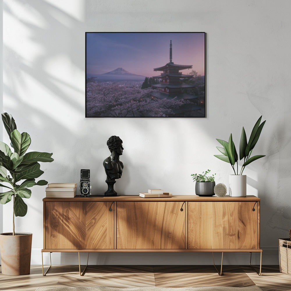 Mt Fuji Sakura | Poster