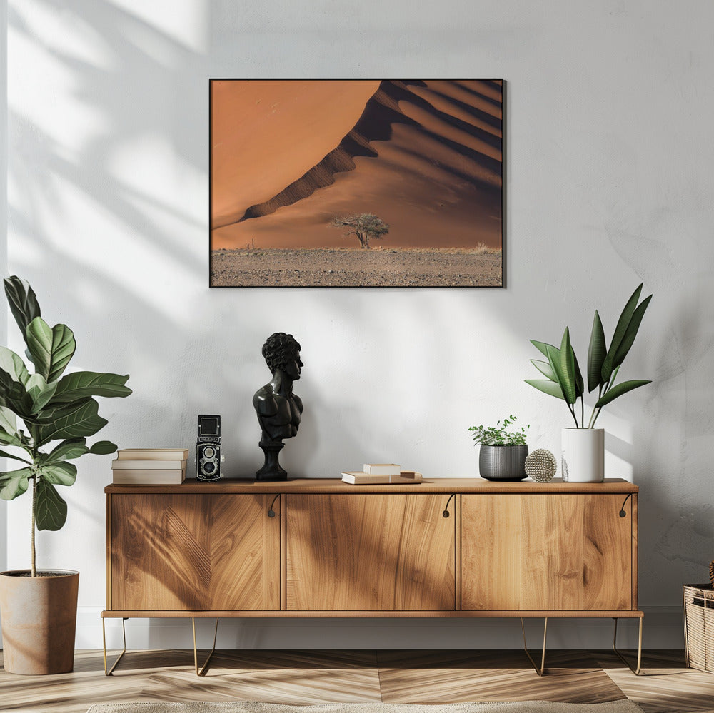 The dune and the tree | Poster